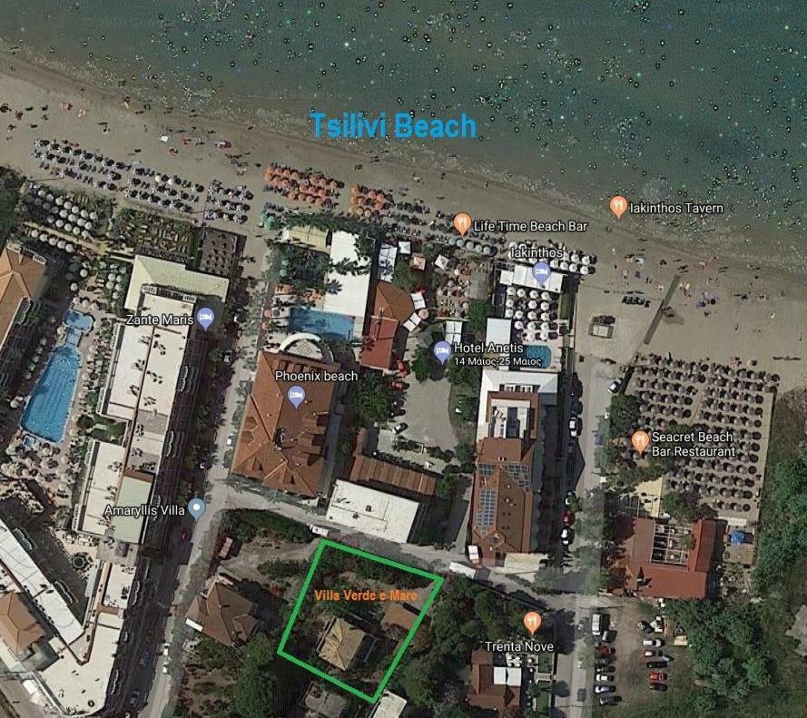 Verde E Mare Villa & Apartment Tsilivi  Exterior photo